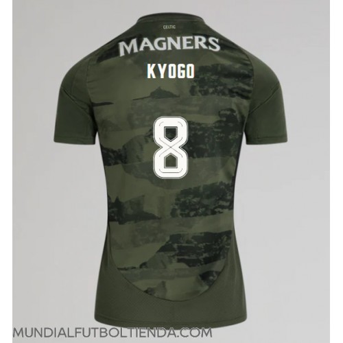 Camiseta Celtic Kyogo Furuhashi #8 Tercera Equipación Replica 2024-25 mangas cortas